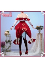 2XXT Cosplay Uma Musume Pretty Derby Still in Love Scarlet Vow Raiment Race Outfit Cosplay Costume